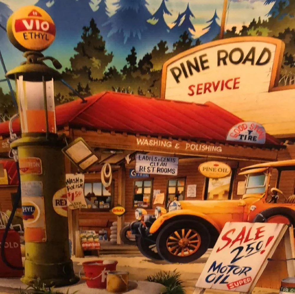 Buffalo Pine Road Service 2000-Piece Puzzle